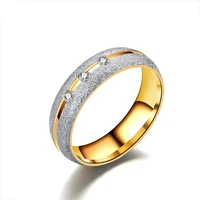 optinal order 2pcs set or 1pcs lover couple rings promise wedding bands for him and her
