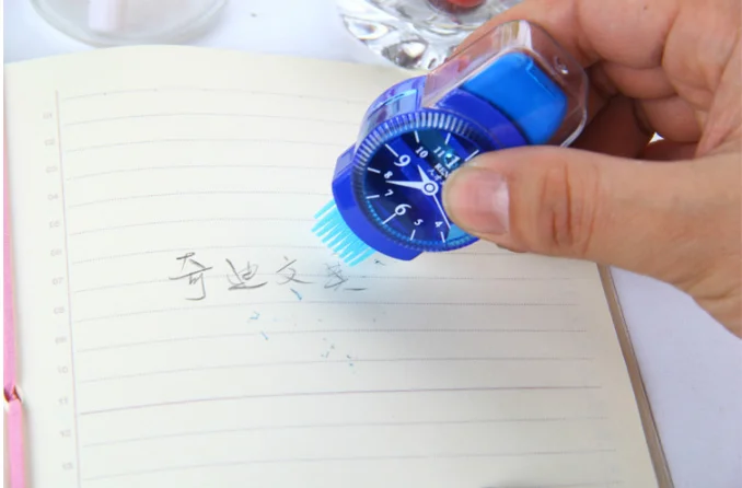 1 шт мини красочные точилки для карандашей шлифовальная машина с ластиками кисти