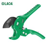 laoa pvc pipe cutter 36mm 42mm sk5 material aluminum alloy body ratchet scissors pvccpvcvepe tube cutter hand tools