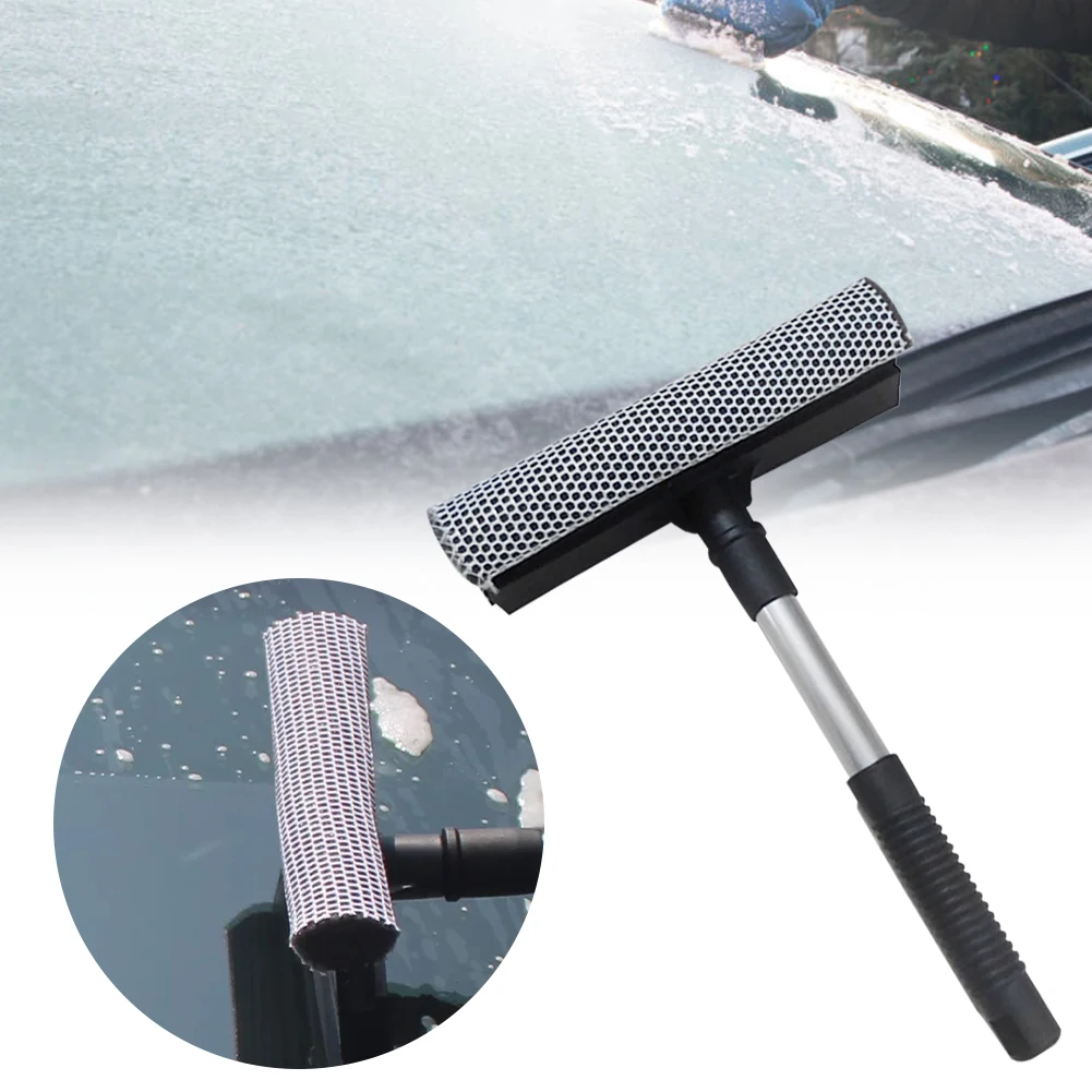 

Cleaning Brush Car Window Squeegee Window Handle Non-Telescopic Rod Glass Squeegee Home Cars Auto Care Cleaning Tools Wholesale