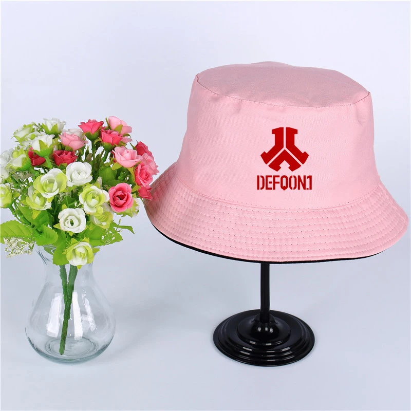 Модная летняя шляпа Defqon с логотипом 1 женская Мужская Панама дизайнерский