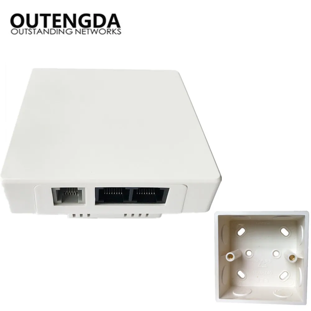 5.8G 11AC 1200M Gigabit Indoor Embedded Wireless Router Access Point in wall AP RJ45 RJ11 for smart home WiFi coverage