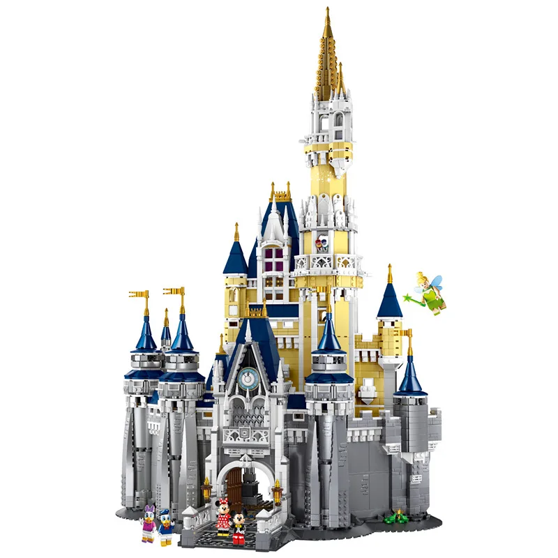 

In stock Princess Castle 71040 16008 Cinderella Princess Magic Castle Bricks Building Blocks Kids Toys Bricks City Friend Street
