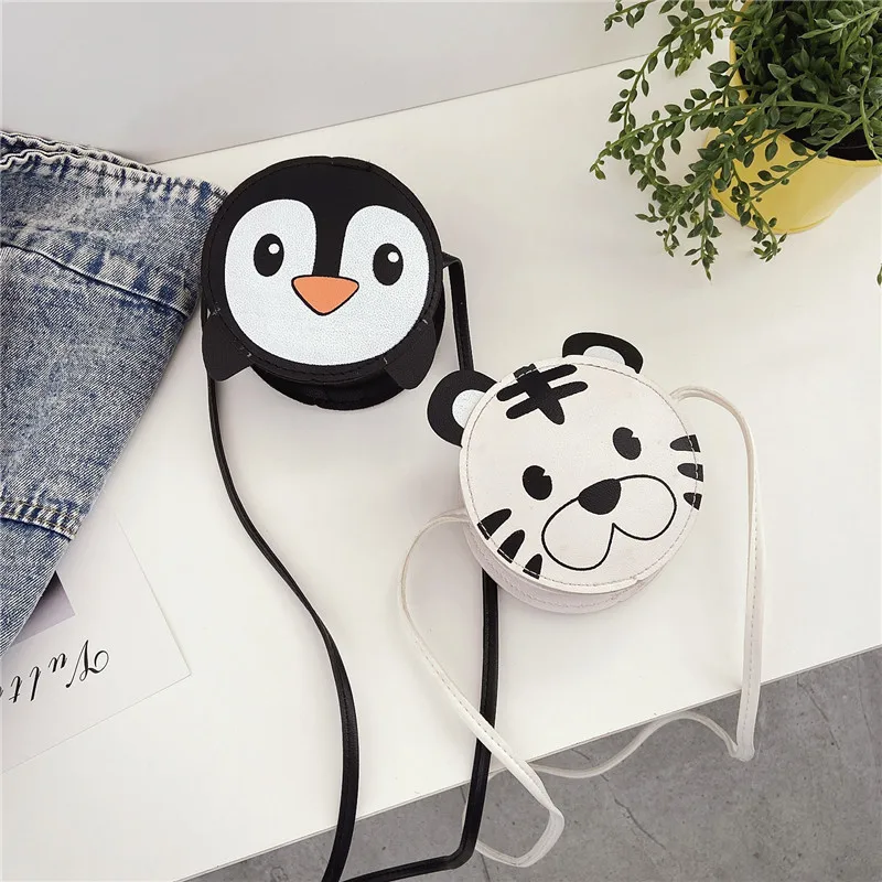 Cute Children's Round Small Shoulder Bags Fashion Kids Princess Accessories Messenger Bag Lovely Baby Girls Coin Purse Handbags