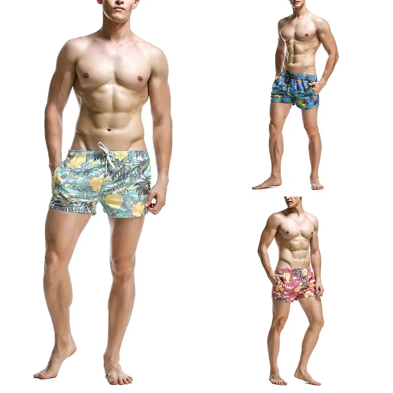 Men Beach Printed Casual Metrosexual Sports Boxer Brief Favorite Multicolor | Спорт и развлечения
