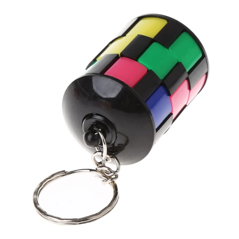 

Smart Tower Blocks Pendants Puzzle Educational Toy Magic Cube Keychain