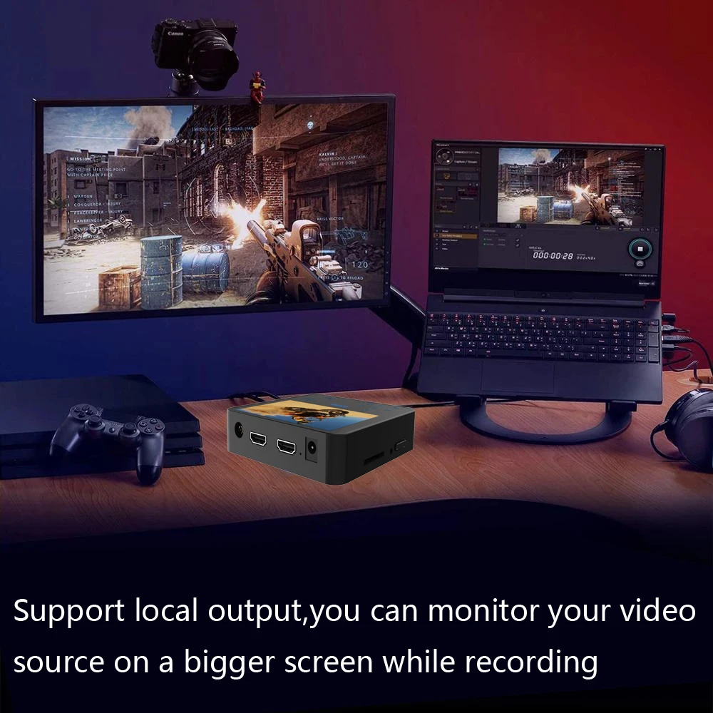 CVBS Аудио видео преобразователь захвата коробка AV рекордер VHS VCR DVD DVR Hi8 игровой