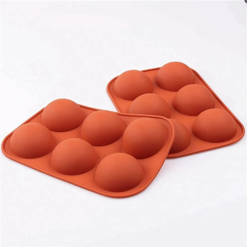 

6 Cavity Diamond Love Silicone Cake Mould Silicone 3D Heart Shape Fondant Cake Mousse Chocolate Baking Mold Modelling Decor