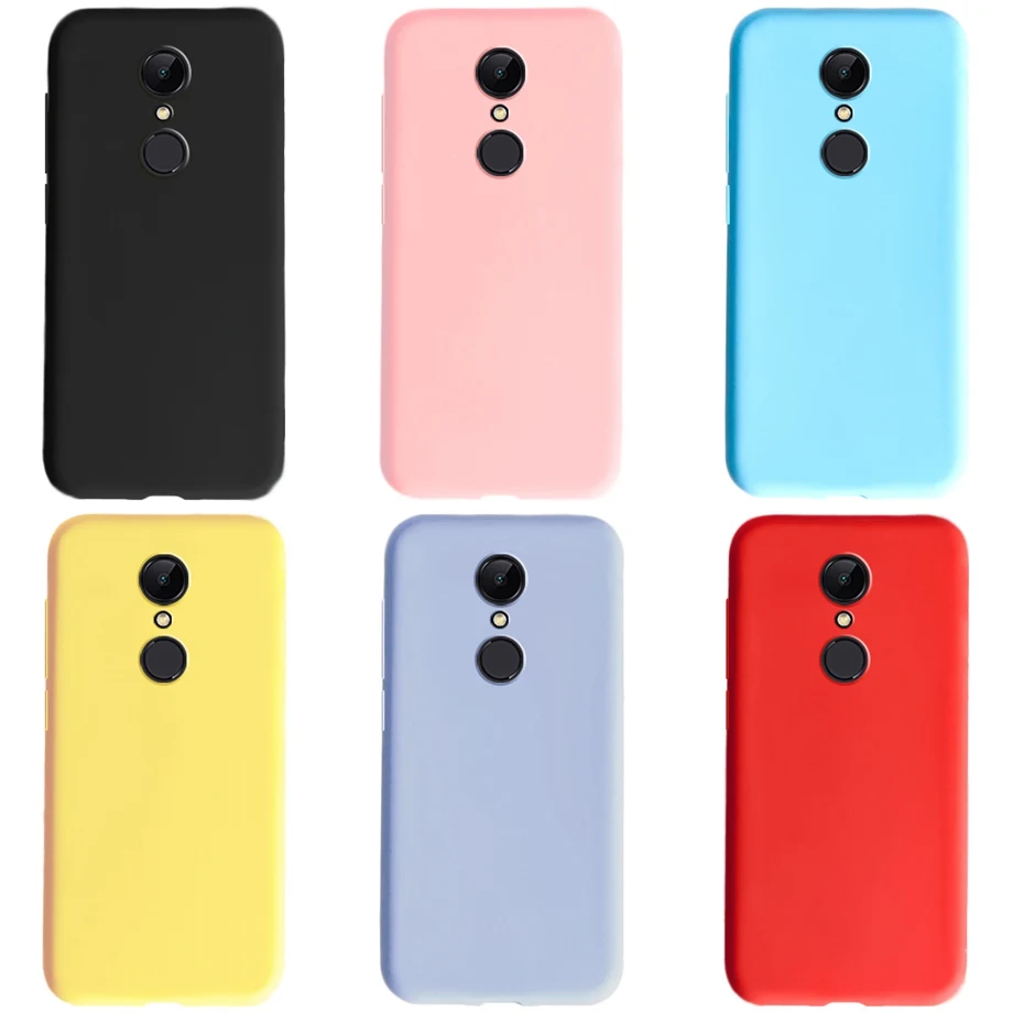 Для Xiaomi Redmi 5 Чехол Мягкий матовый Силиконовый чехол для телефона для Xiaomi Redmi 5 Plus Capas на Funda Xiomi Redmi 5 Plus 5 чехол s