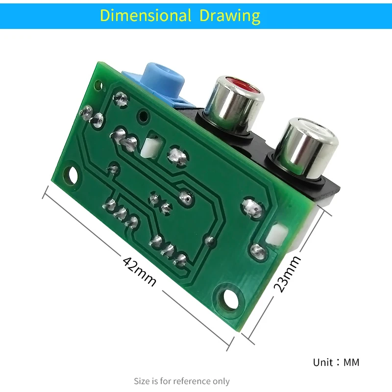 Соединительная плата для разъема наушников UNISIAN аудио разъем RCA aux3.5 мм к