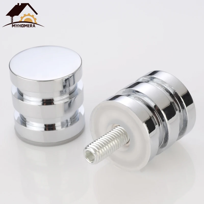 Ручка двери Myhomera Стеклянная съемник кнопка ванная комната душевая кабина ручки