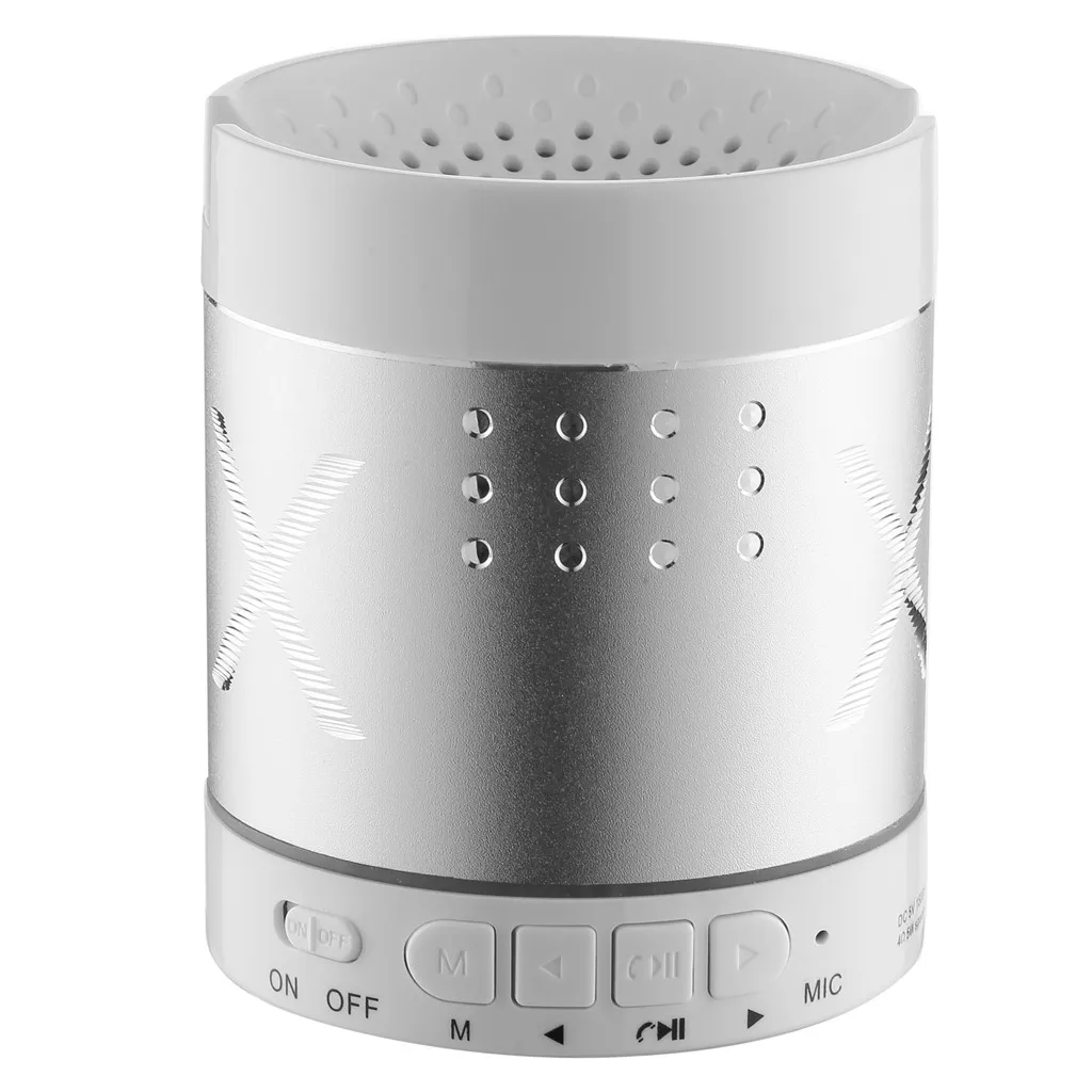 Портативный мини беспроводной динамик плеер USB радио Fm Bluetooth громкий открытый