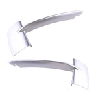 Автомобиль 51117303113 ABS 1 пара передний бампер решетка Накладка молдинг подходит для BMW X5 F15 2014 2015 2016 2017 51117303114