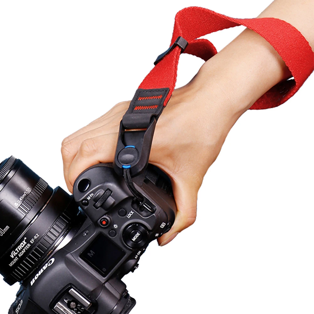 cotton camera strap slr canon850d nikon z5 z7 sony a7c fuji olympus leica micro single quick release wrist strap quick connector free global shipping
