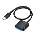 Портативный Кабель USB 3,0 в SATA, поддержка быстрой передачи данных, адаптер для внешнего жесткого диска SSDHDD 2,53,5 дюйма