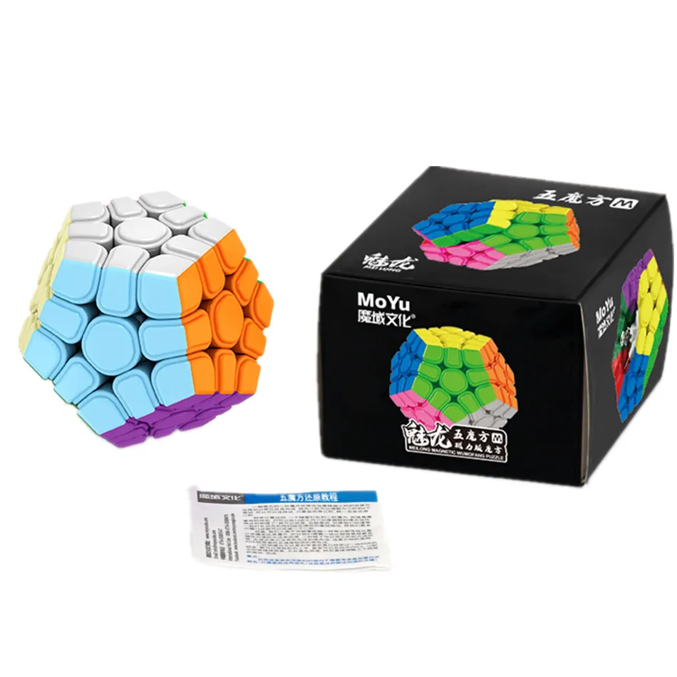 

Moyu Magnetic Megaminx Meilong M Magnetic 3x3 Megaminx Magic Cube 3x3 Speed Cube Stickerless Puzzle Megaminxeds Cube cubo magico