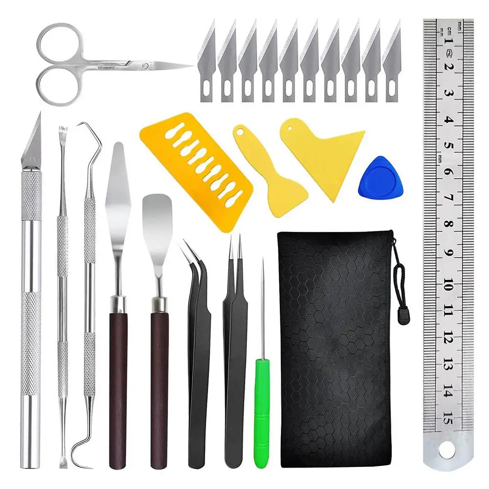 

18PCS Dried Flower Craft Vinyl Tools Kit For Weeding Vinyl