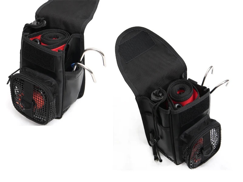 

Scuba Diving Reel & SMB Mesh Bag Safety Marker Buoy Mesh Gear Bag Equipment Holder Carry Pouch