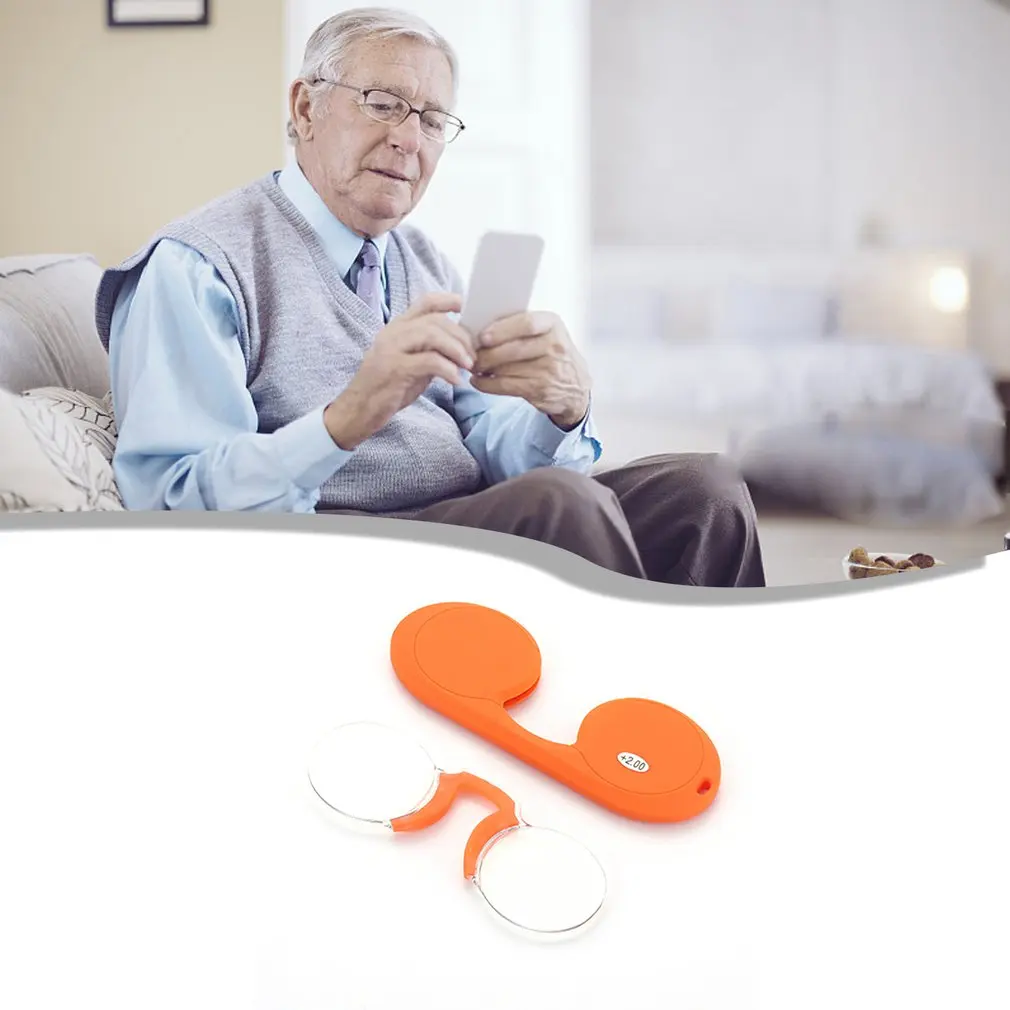 Frameless Presbyopia Glasses for Women Men Vintage Classic Metal Flat Mirror Optical Spectacles Portable Vision Care Eyeglasses |