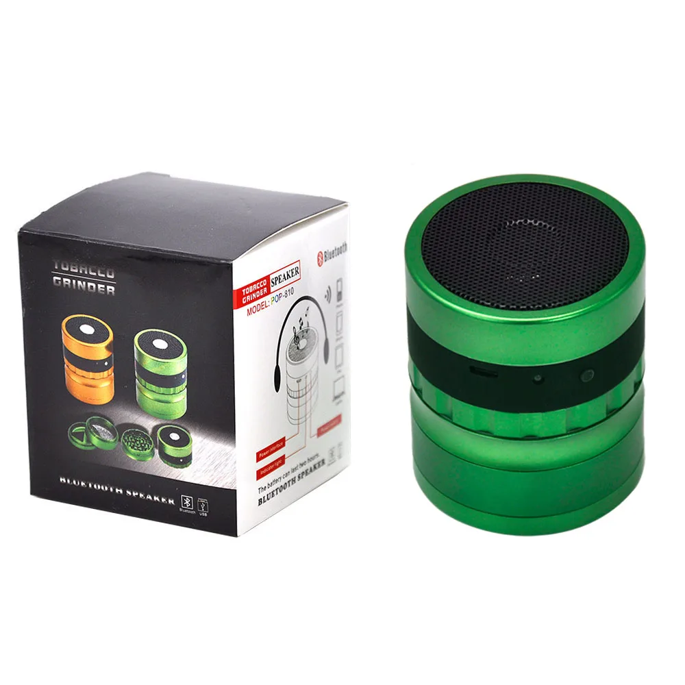HONEYPUFF питание Bluetooth книжная полка колонки травы мельница пыльца Catcher 62 мм
