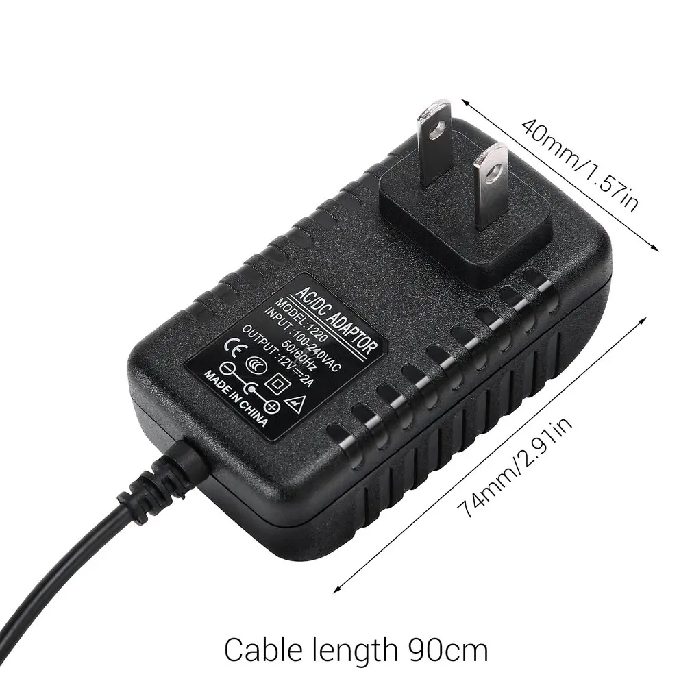 

DC 12V 2A AC Adapter Power Supply Transformer Power Adapter Converter Wall Charge Adapter For Guitar Accessarry Professional Use