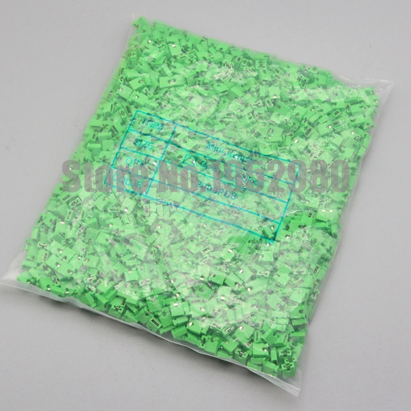 2000 шт. 2 54 мм Шаг перемычки короткая крышка наушники и корпуса провода шунт черный