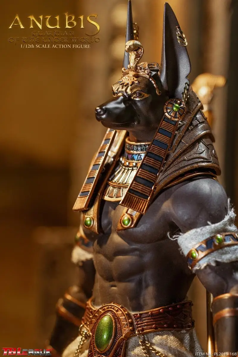 

TBLeague 1:12th PL2020-168 Anubis Guardian of The Underworld 6" Male Figure Toys
