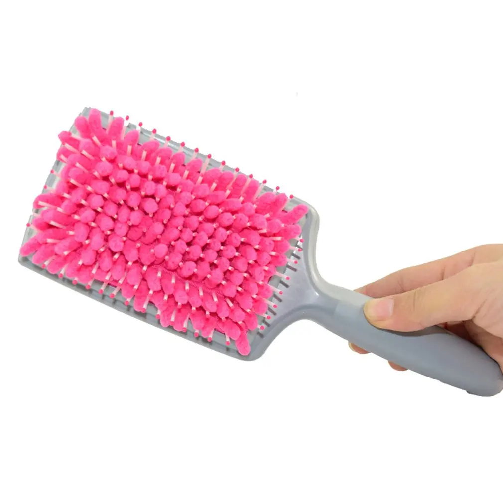 Корейская сухая расческа для волос Абсорбирующая расческа-губка быстро