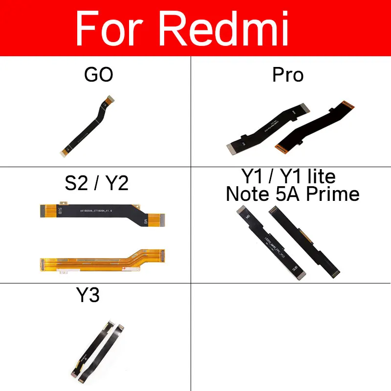 Гибкий кабель для основной материнской платы Xiaomi Redmi Y3 Y2 Y1 Lite S2 Note 5A Prime для Redmi Go Pro, гибкий ленточный разъем для материнской платы