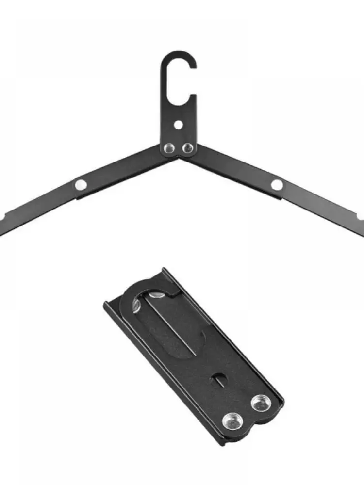 

High Strength Clothes Rack Foldable Aluminum Travel Camping Multifunctional Foldable Indoor Drying Rack Hanging Outdoor Tools
