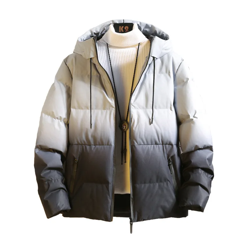 

Мужское пальто, новая зимняя стеганая куртка, приталенный пуховик с хлопковой подкладкой, Теплая мужская стеганая куртка, утепленная