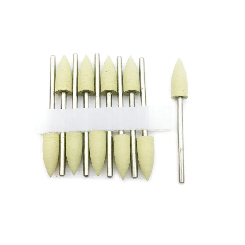 50 шт. желтая силиконовая резина для полировки полировщик измельчители и сверлами