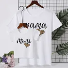 Модная мини-футболка Rainbow Mama, семейная Радужная и подходящая мини-футболка, комбинезон, милая семейная одежда