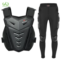 wosawe sleeveless motocross armor pants protector suit motorbike racing vest jackets mtb motorcycle armor adult protective gear