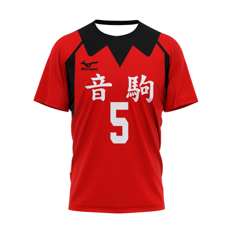 

Volleyball Juvenile Character Digital Clothing Summer Men's Women's Casual Sports Harajuku Short-Sleeved 3D Children's T-Shirt