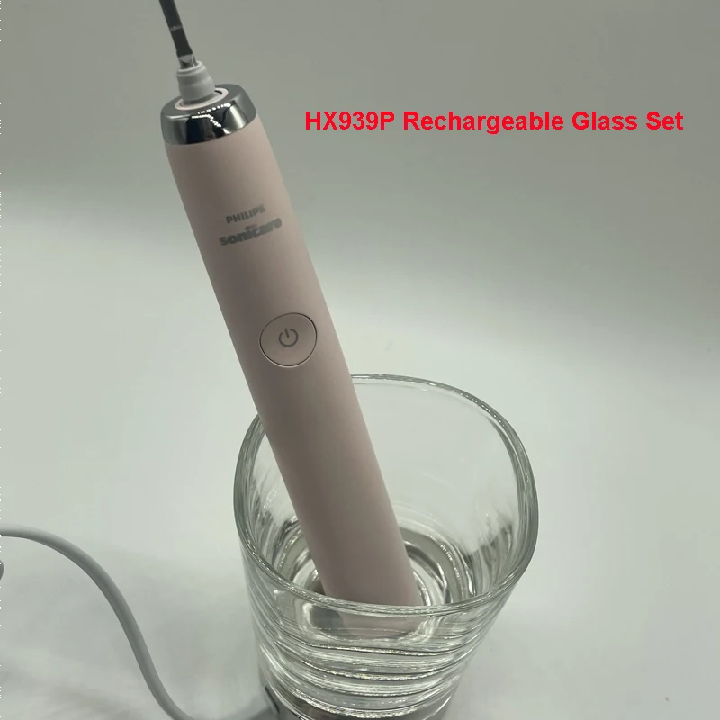 

Original Toothbrush Handle for Philips Upgraded Sonicare Diamond Clean Rechargeable W/Deep Clean 5 Mode HX9100 Charger Set