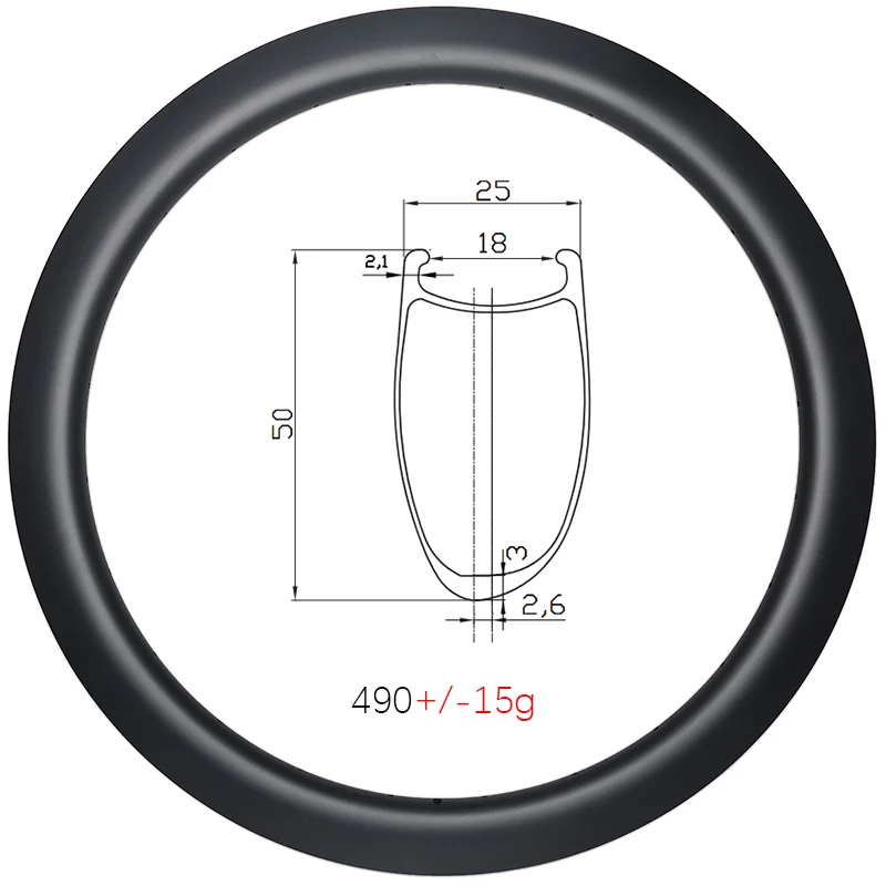 

SPDSF 700C Road bike 50mm deep carbon rims disc clincher 25mm wide Asymmetric UD 3K 12K matte glossy 16H 18H 20H 21H 24H 28H 32H