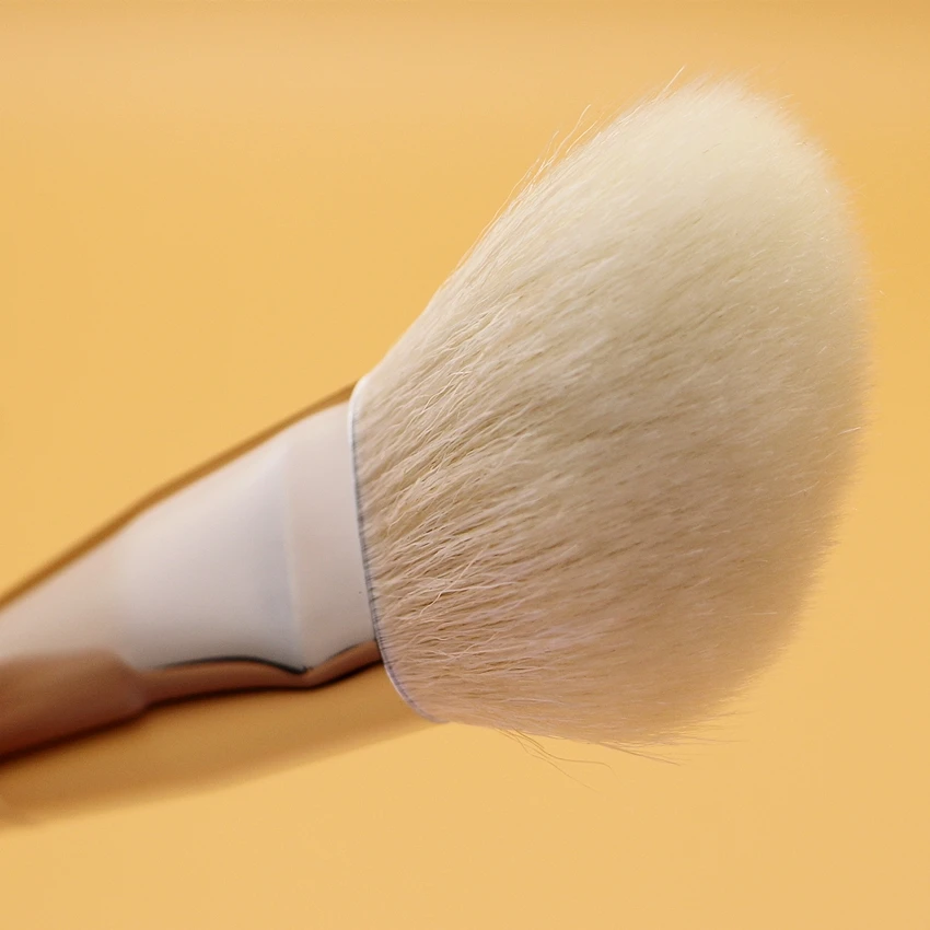 Sylyne кисти для макияжа румян из козьей шерсти 1 шт. белая щека косметическая пудра