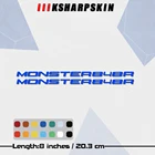 Аксессуары для мотоциклов с логотипом топливного бака, обтекатели, наклейки, наклейки, подходят для DUCATI MONSTER 848R