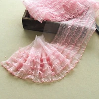 1m latest lace 2022 high quality elastic lace fabric mesh fabric dot lace applique 20cm guipure ribbon sewing trim dentelle qy22