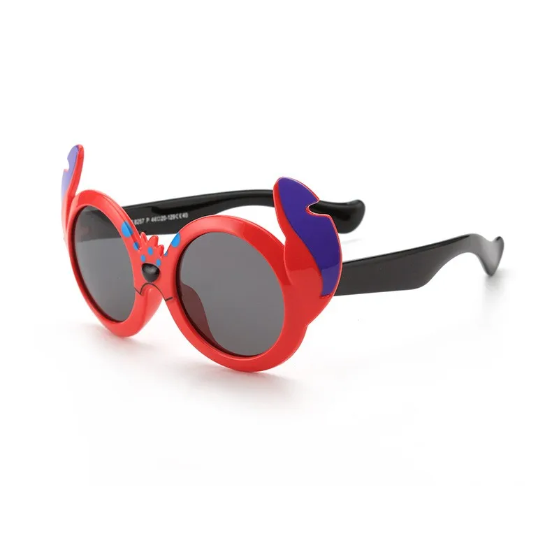 

2021 New Children's Silicone Cartoon Boys and Girls Cute Sunglasses Trend Novel Protection Sunglasses