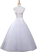 lastest look of the new style a line hoopless petticoat crinoline underskirt slips wedding accessories