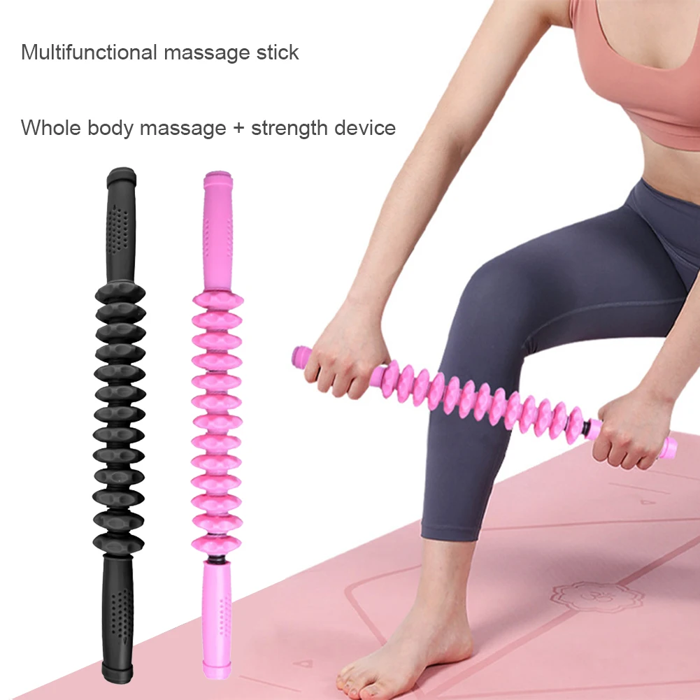 

Body Muscle Massager Roller Stick Fitness Yoga Gym Leg Trigger Point Relief Muscle Relax Massager Health Care
