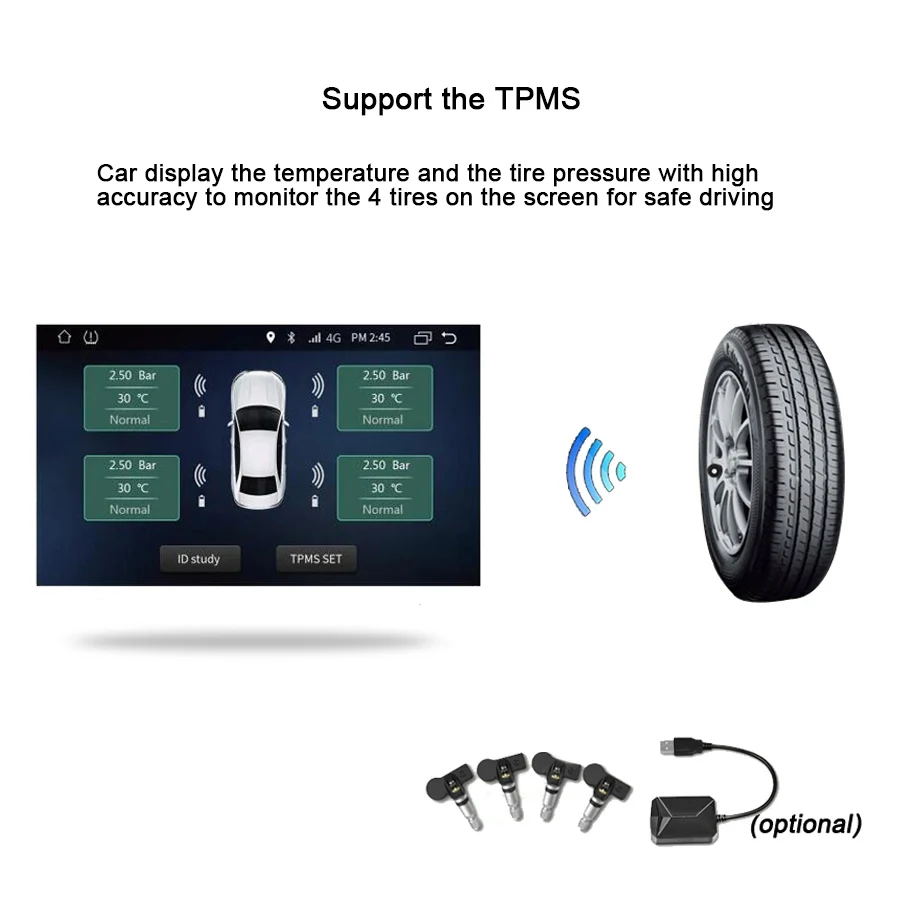 Автомагнитола 2 din 7 дюймов DSP Android 10 0 DVD-плеер Авторадио 32 Гб ПЗУ ОЗУ GPS carplay Bluetooth 4