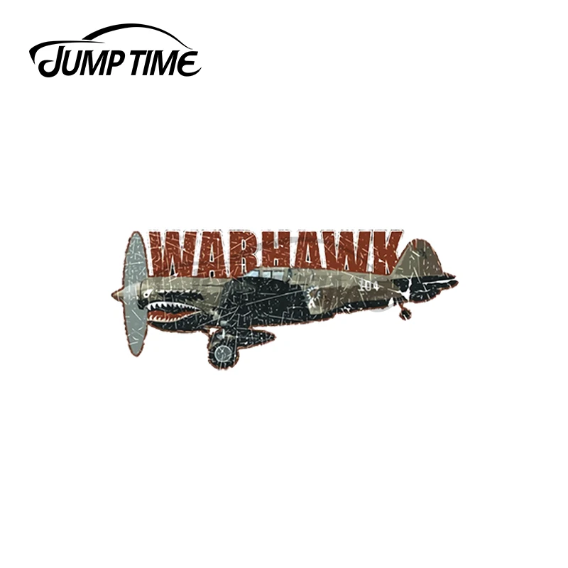 Наклейки для автомобиля 13x3 3 см в винтажном стиле с изображением истребителя