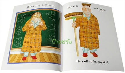 Мой папа моя мама Энтони Браун английские книги с рисунками для детей полный