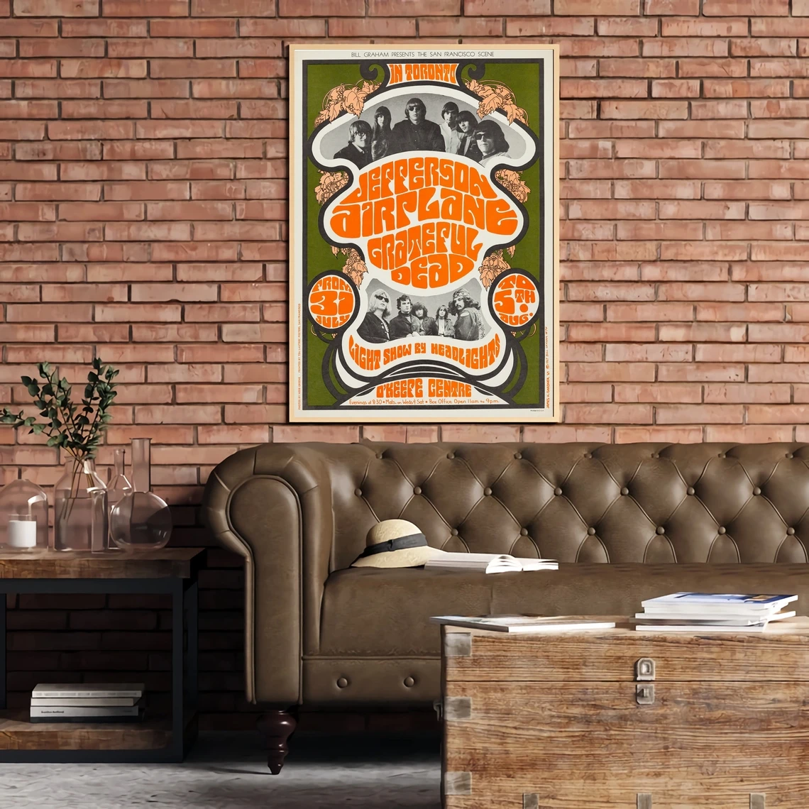 Самолёт Джефферсона винтажная музыка рандомная картина украшение для дома