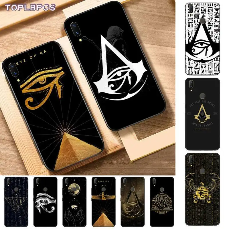 TOPLBPCS таинственный Древний Египет роскошный уникальный чехол для телефона Vivo Y91C 31