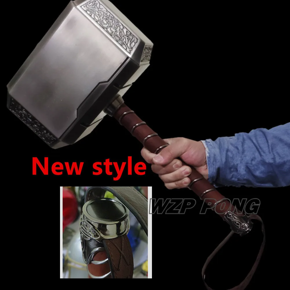 Новый супер герой 1/1 руки Mjolnir фигурка куклы игрушки полная Металлическая Статуя