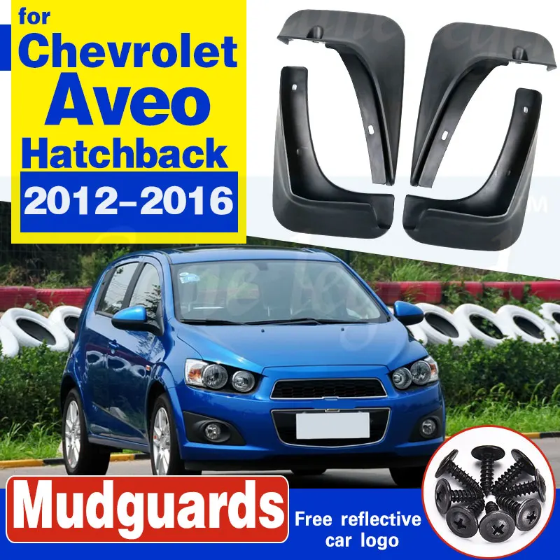 

Автомобильные Брызговики для Chevrolet Aveo Sonic TM Barina хэтчбек 2012-2016 Брызговики 2013 2014 2015
